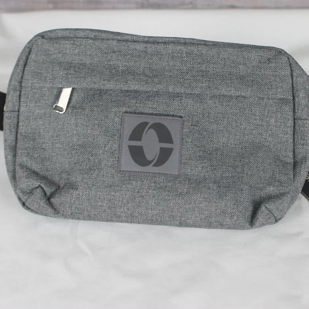 Ashbury by Spector & Co. Cross body Bag Duffle Travel Tote- Charcoal Gray New